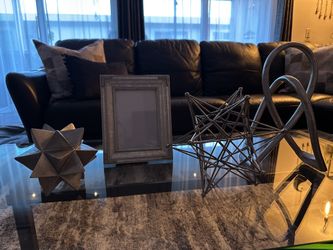 Matte Silver Decor Lot