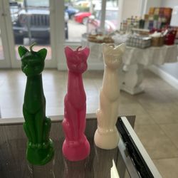 Cat Candle 