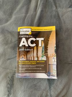 2019 Edition ACT book