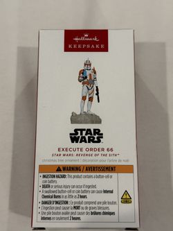 Star Wars: Revenge of the Sith™ Execute Order 66 Ornament With Light and Sound