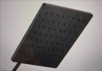 New 8"x8" rain shower head with installation kit