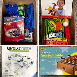 Gravitrax Starter Set $30, Hot Wheels Trio $20 - $30. Milford, DE