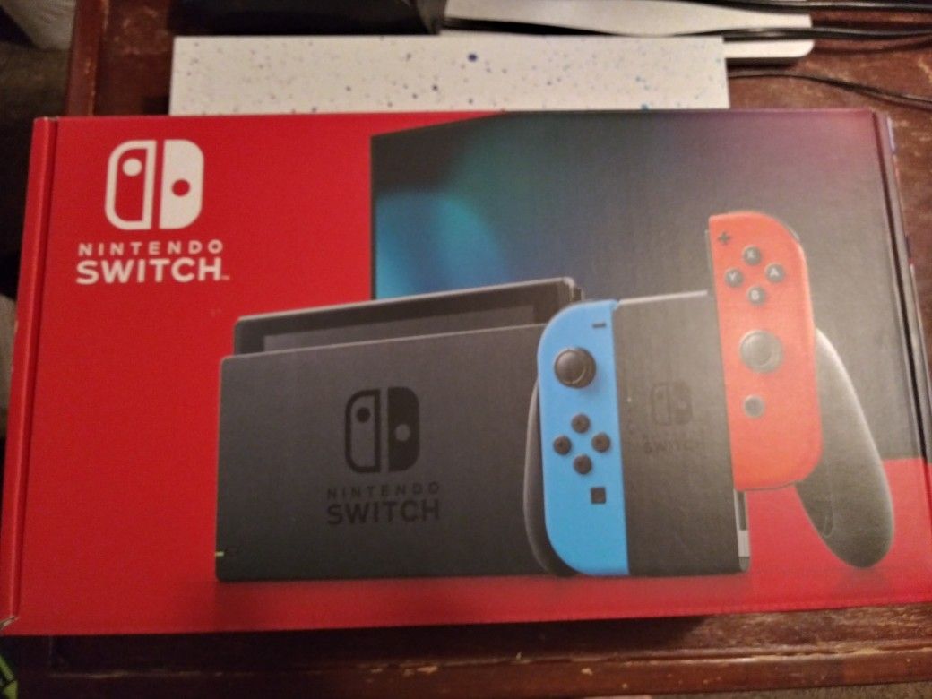 Nintendo switch new still in box