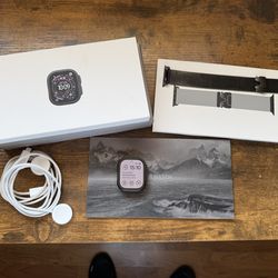 Apple Watch Ultra 3 49mm Titanium GPS + Cellular - Like New!