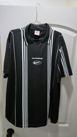 (XL) Supreme Nike Jewel Stripe Soccer Jersey