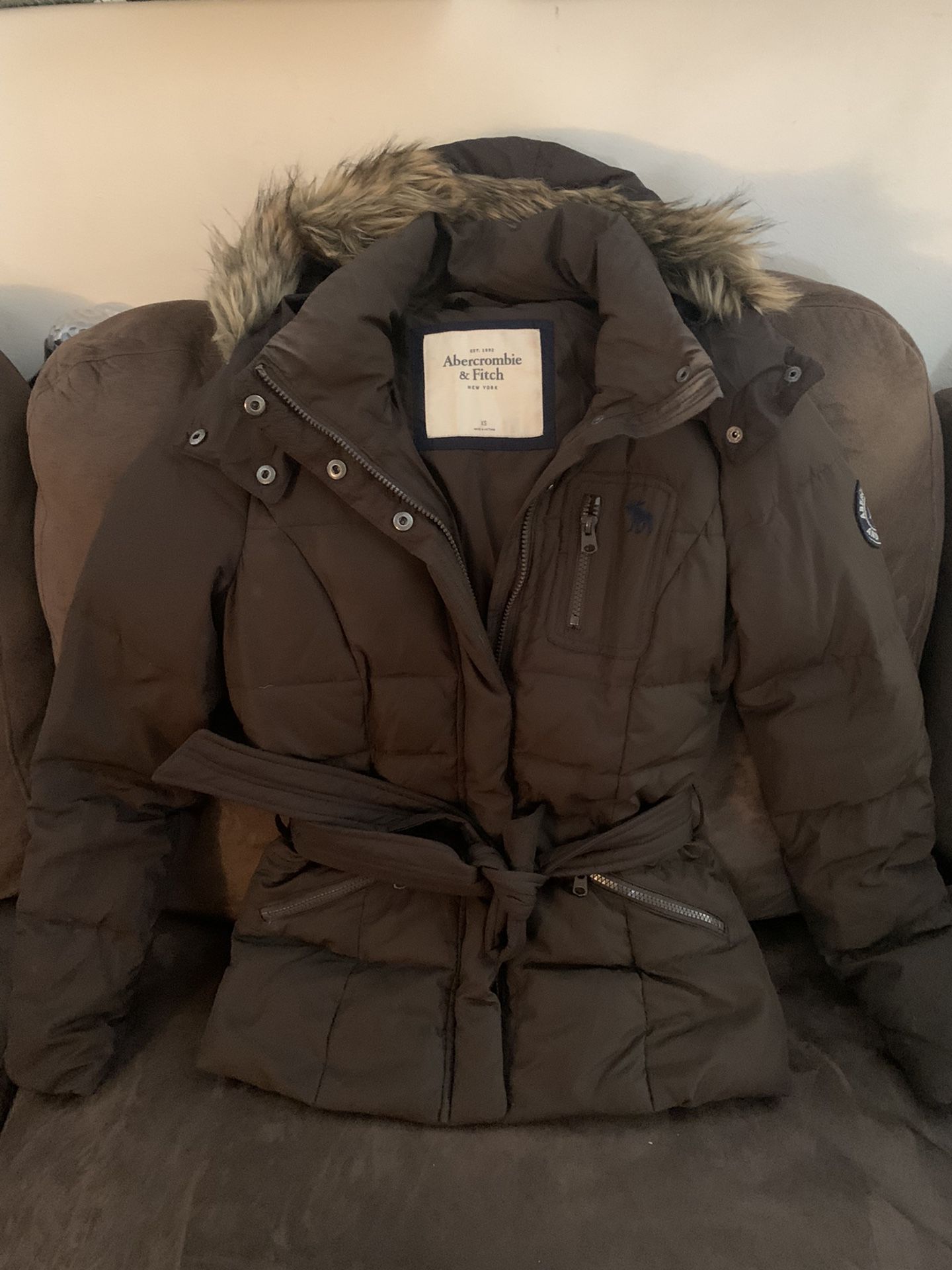 Used A&F Puffer Jacket XS
