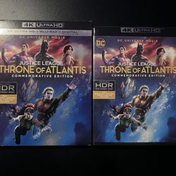Justice League Throne Of Atlantis 4K UHD