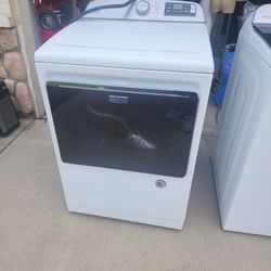 May tag White Top-Load Washer & Electric  Dryer Set