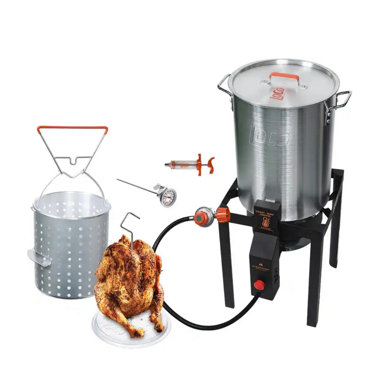 LOCO 30 qt. Sure Spark Turkey Fryer New $55