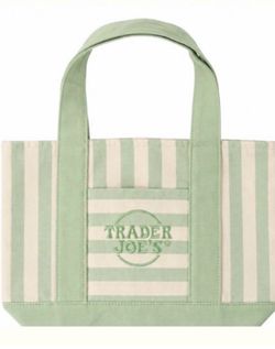Striped Trader Joe’s Bag