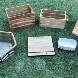 Containers House Decor Storage Crates 