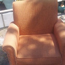 Orange Accent Chair