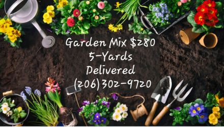 Garden mix delivered