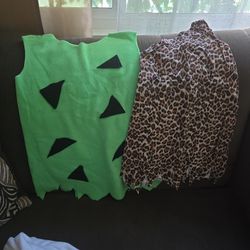 Bam bam and pebble costumes.