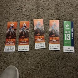 🔥 FOR SALE: 4 Tickets – Houston Rodeo TONIGHT 🔥