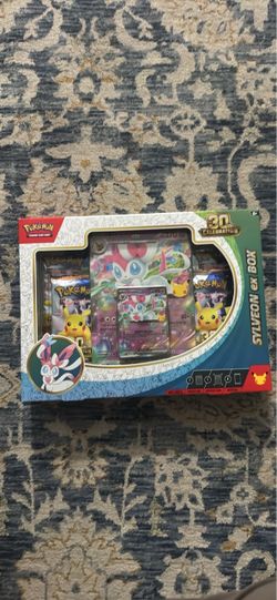 Pokémon 30th Celebration Sylveon ex Box – Sealed