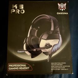 Gaming Headset (compatible On PC, Mac Or Laptop Connects Via USB Not 3.5 Port)