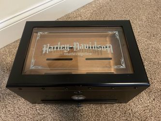Harley Davidson cigar humidor