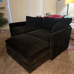 black couch
