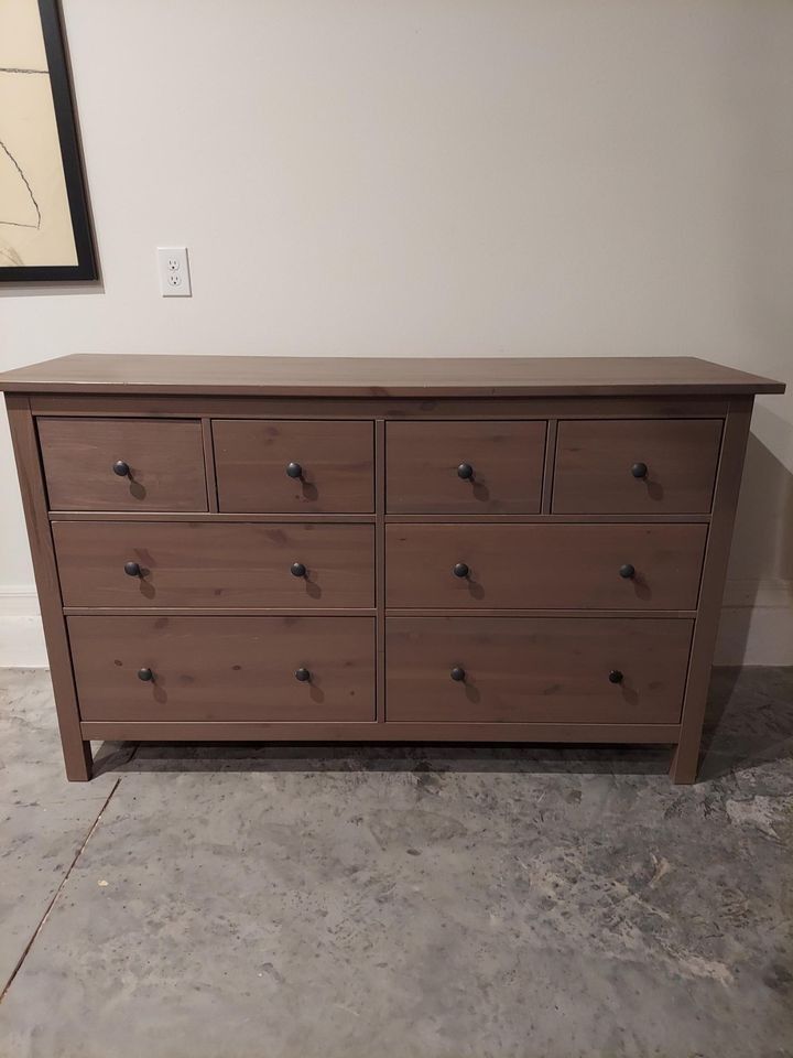 Hemnes dresser medium brown deals