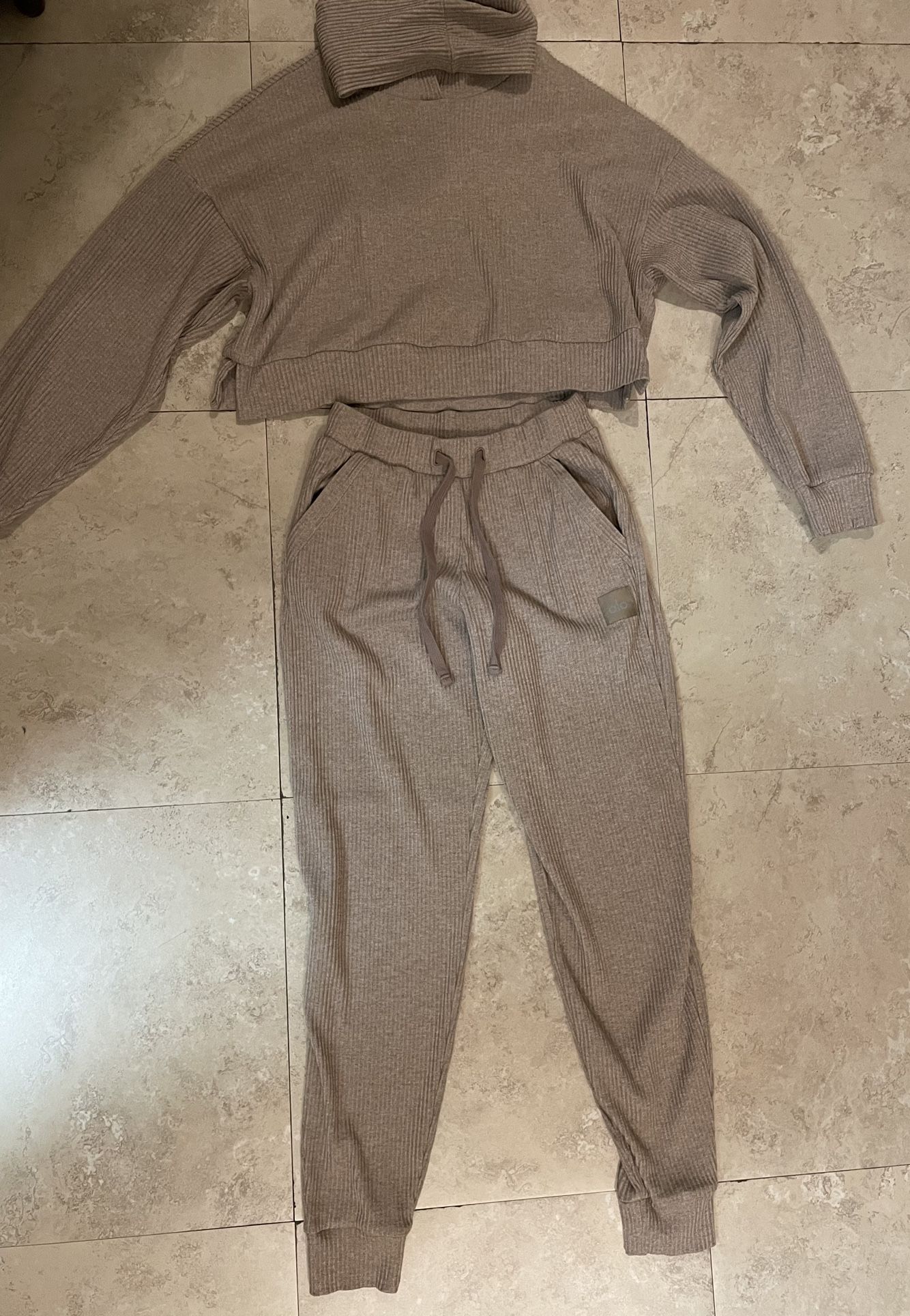 ALO Muse Hoodie And Jogger Set