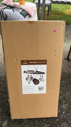 Pot & pan ceiling rack