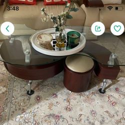 One Coffee Table + One Small Side Table 