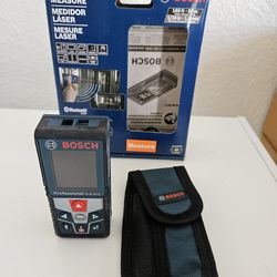 BOSCH LASER MEASURER: 165 FT.