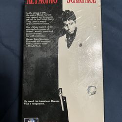 Scarface VHS Movie
