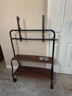 Rolling TV Stand