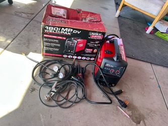 Shop Lincoln Electric 180 Amp Weld-Pak 180i Multi-Process Stick/MIG/Flux-Core/TIG, 120V or 230V Aluminum Welder with Spool Gun sold separately - K5257
