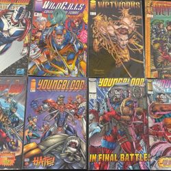 A Variety Of Pristine Comic Books