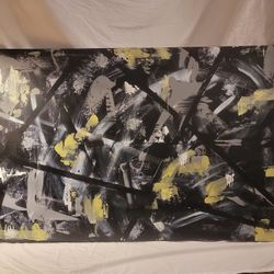 Abstract Acrylic Painting