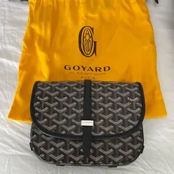 Goyard Bag Black Small Leather