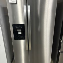 ⚡️New Whirlpool 18 Cu Ft 30in Wide Side By Side Refrigerador⚡️ 