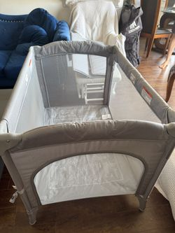 The bassinet & A playpen