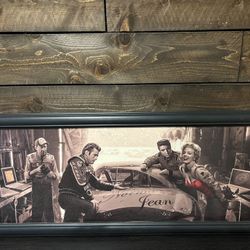 Marilyn Monroe Elvis Framed Portrait
