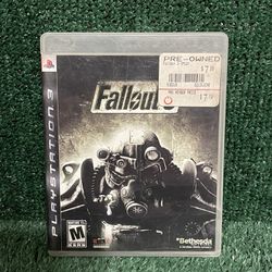 Fallout 3 PS3 (Sony PlayStation 3) Game Complete .