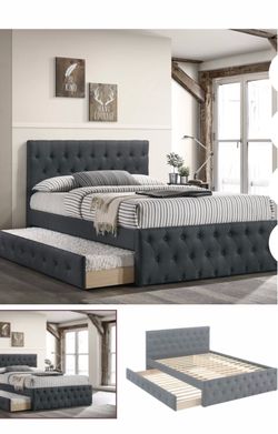 Full Bed with twin not including mattress