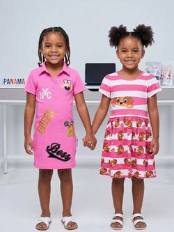 Pink Pair of Dresses | Paw Patrol & Fashion Nova
