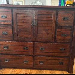 Wood Dresser 