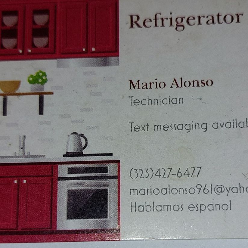 Refrigerator  Repair  ,  Hablamos Español ,Kenmore,LG,Samsung,GE,frigidaire Etc.etc