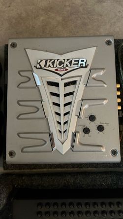 Kicker KX200.2 channel amp + Infinity Kappa 50.7cs Car Amp + Crossovers