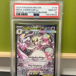 PSA 10 Mega Gardevoir Ex