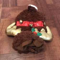 Dog Reindeer Costume $5