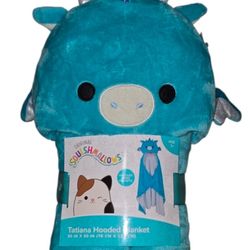 Original Squishmallows Tatiana Hooded Blanket