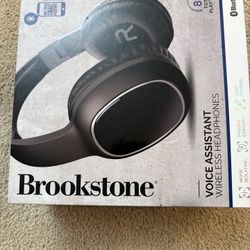 Brookstone Voice Assistant Wireless Headphones