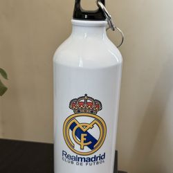 Real Madrid water bottle