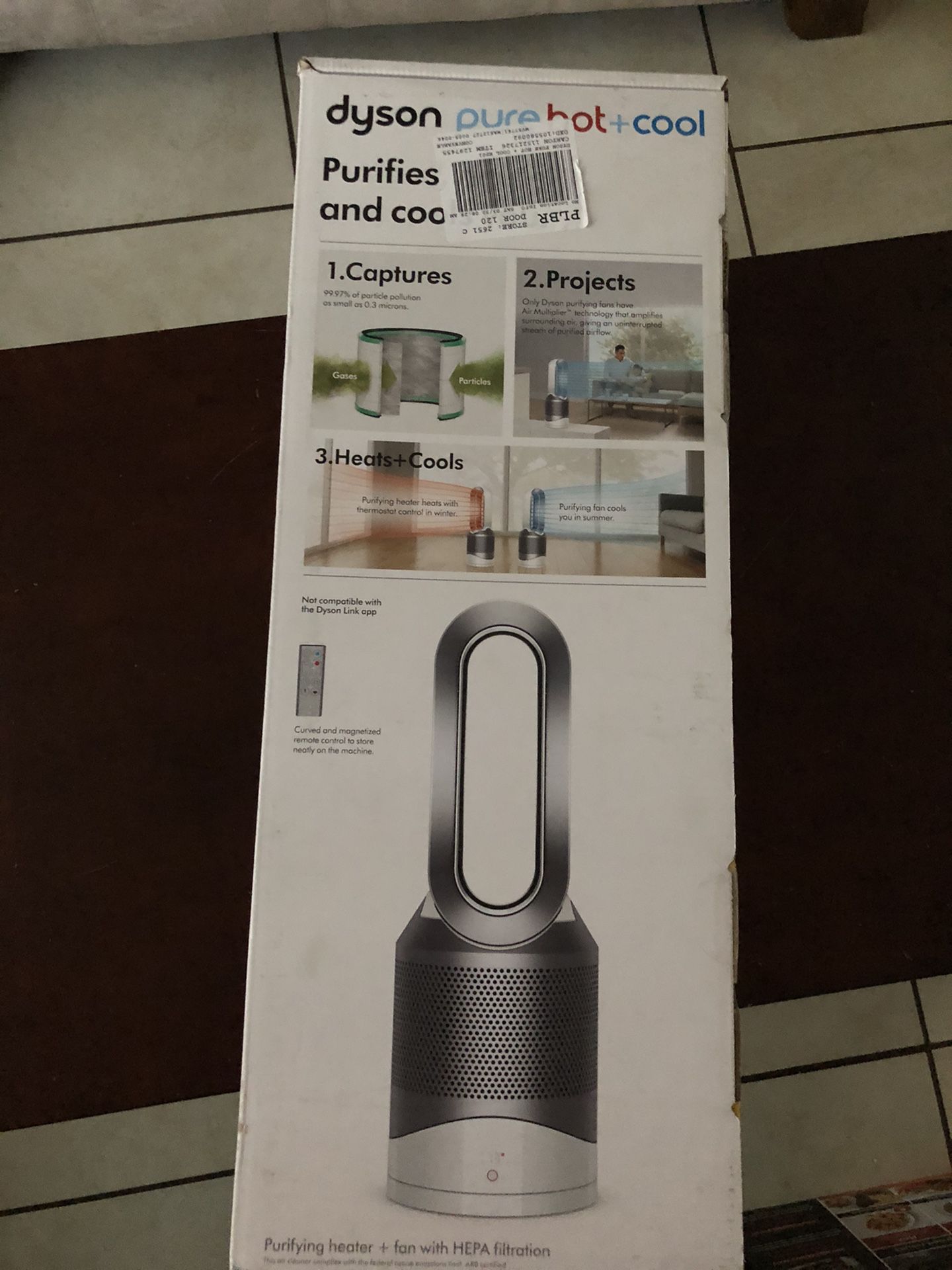Dyson pure hot plus cool fan and heater