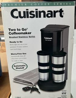 Cuisinart Two to Go Coffeemaker TTG-500